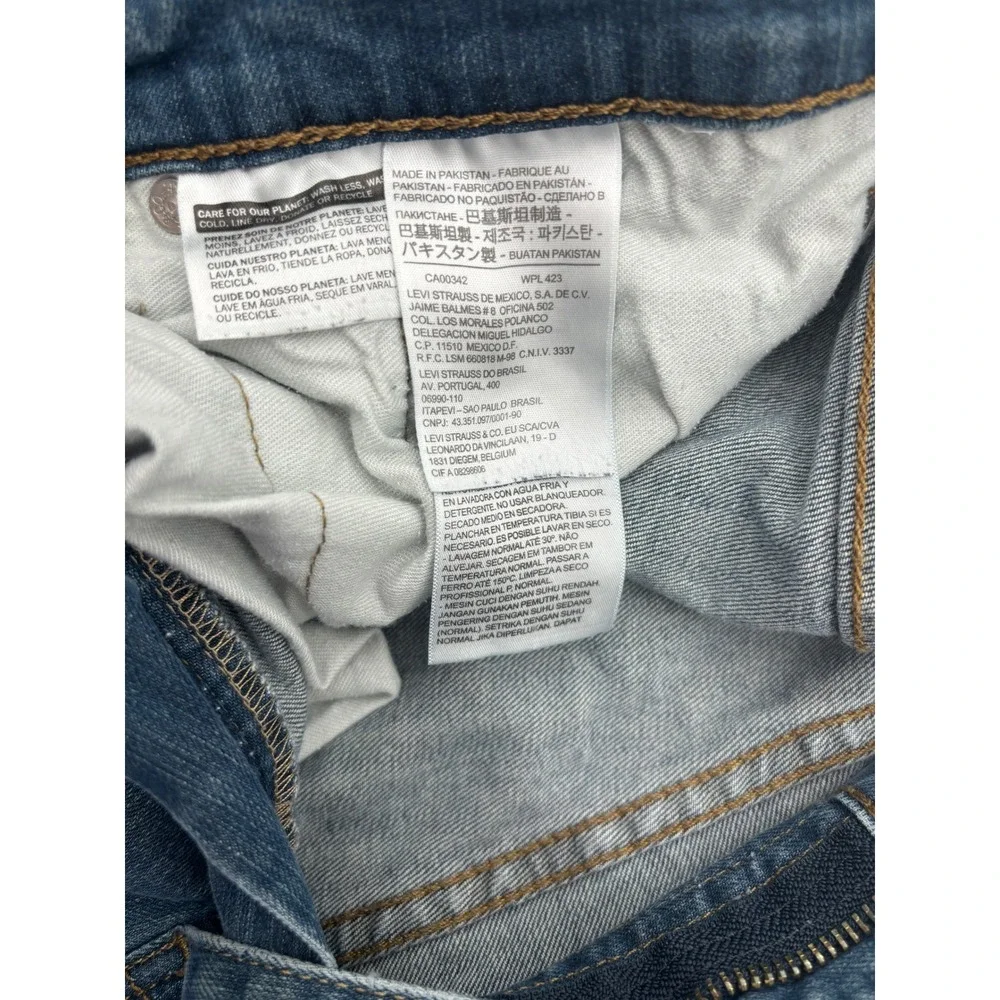 Levi's 559 Relaxed Straight Leg Jeans Mens W36 L32 Blue‎ Denim